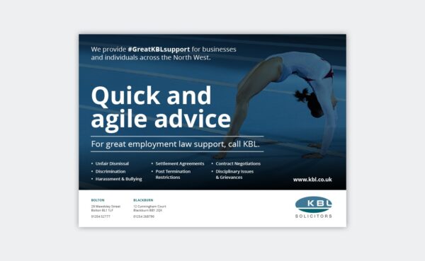 KBL Solicitors Advert screenshot