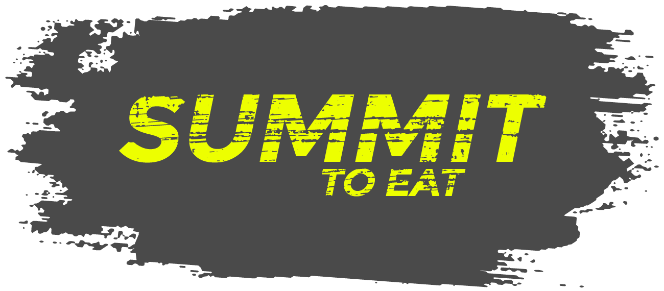 Summit To Eat grey and yellow logo