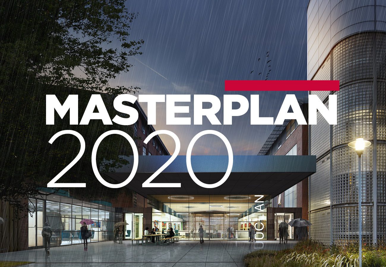 UCLan Masterplan 2020 computer illustration