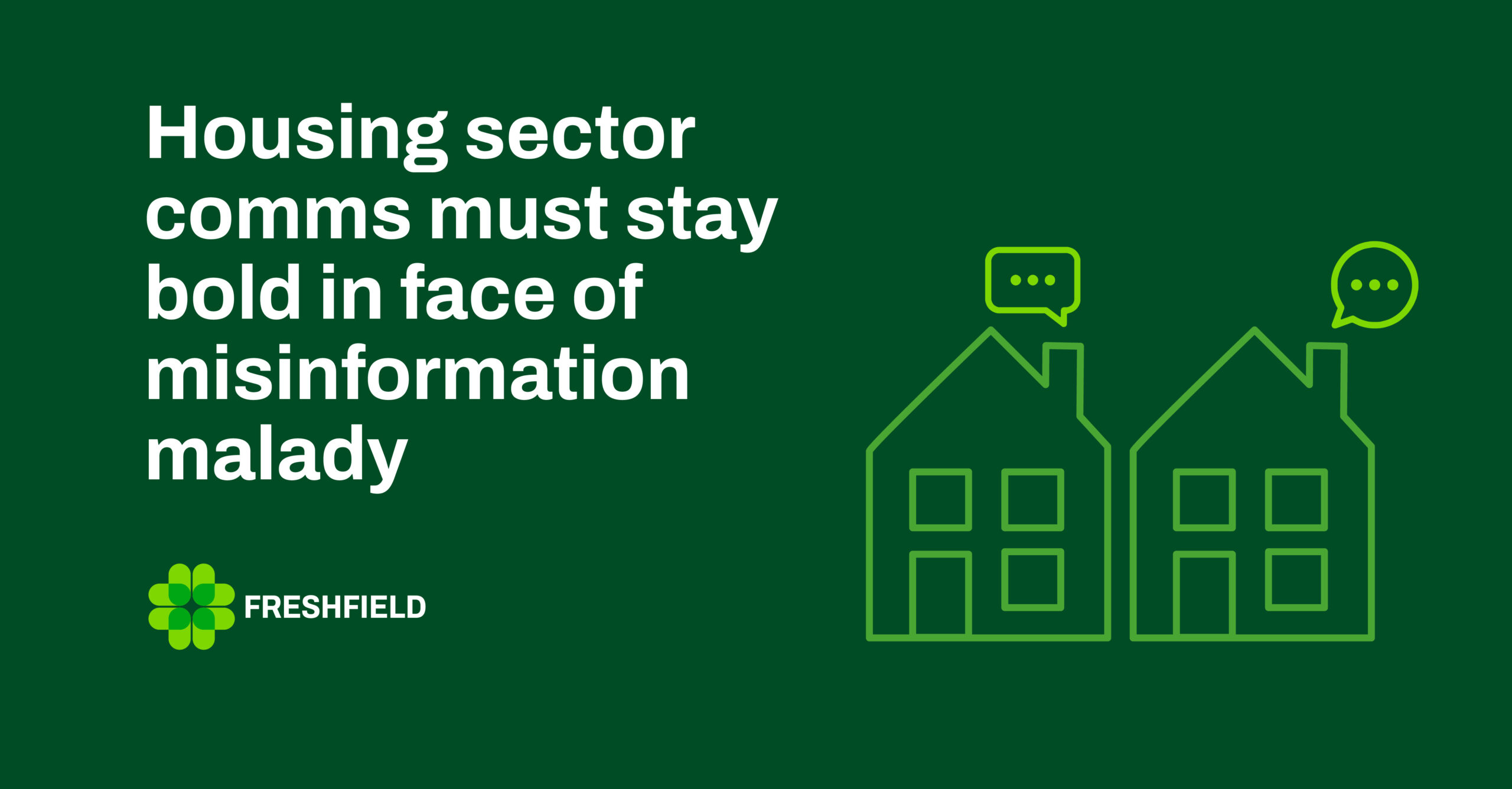 housing sector misinformation